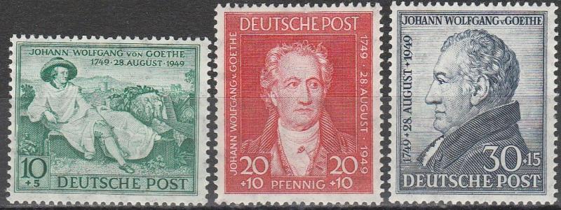 Germany #B306-8 MNH  CV $35.00  (A16772)