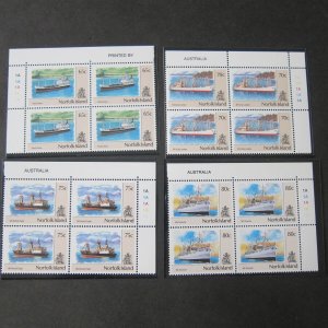 Norfolk Island 1990 Sc 479-90 BLK(4) set MNH