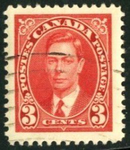 CANADA #233, USED, 1937, CAN231