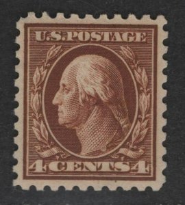 $US Sc#427 M/NH/XF well centered! tiny natural inclusions, Cv. $75