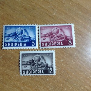 Albania  # 458-60  MH