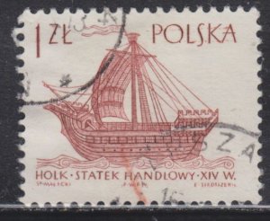 Poland 1305 14th Century Sailing Ship 1965