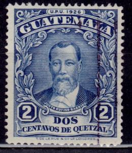 Guatemala 1929, Barrios, 2c, sc#235, used