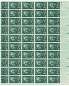 #1080 – 1956 3¢ Pure Food and Drug Act – MNH OG Sheet