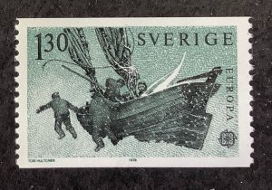 Sweden 1979 Scott 1278 MNH - 1.30kr, Europa, History of the Post, boat mail