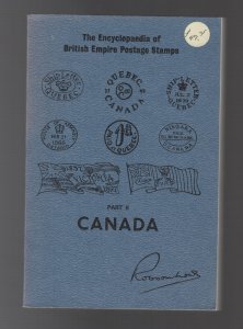 ROBSON LOWE pb CANADA The Encyclopaedia of British Empire Postage Stamps Part II