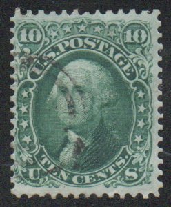 USA #68 F/VF, light target cancel, robust color! Retails $55