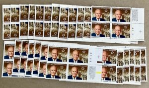 2513 Dwight D. Eisenhower birth Centennial 25 MNH 25¢ plate blocks  FV $25 1990