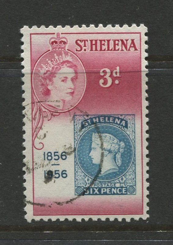 STAMP STATION PERTH St Helena #153 Cent.St Helena 1st Postage Stamp 1956 VFU