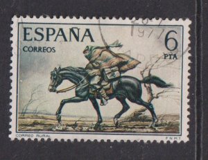 Spain  #1956  used 1976  rural mailman in winter  6p