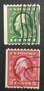 MOMEN: US #441-442 USED #24638