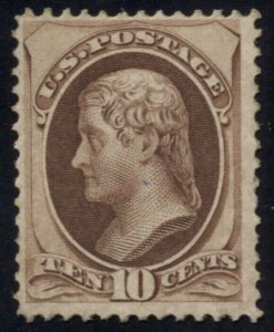 139 Mint Fine PF Cert previous hinged slight disturbed OG SCV $7,000