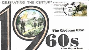 #3188g Vietnam War Anagram FDC