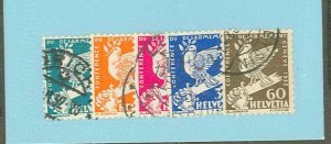 Switzerland #210-214  Single (Complete Set)