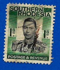 Southern Rhodesia 1937 - U - Scott #50 *