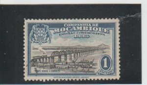 Mozambique Company  Scott#  164  Used  (1935 Zambezi Railroad Bridge)