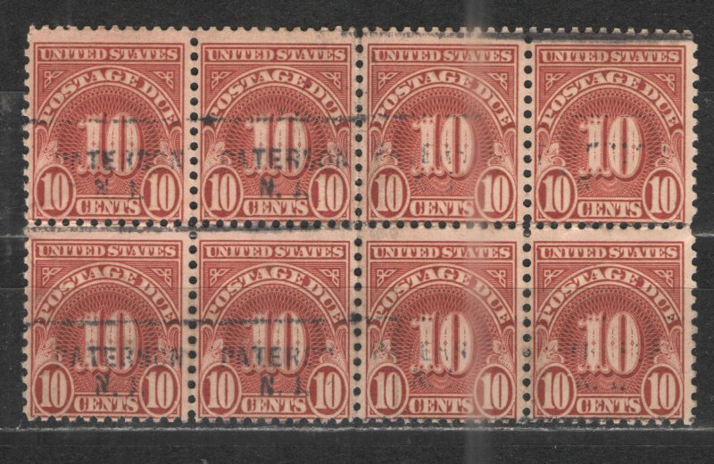 USA 1930 Sc# J74 Used G/VG  Patterson NJ precancel