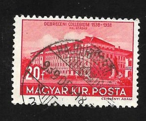 Hungary 1938 - U - Scott #532