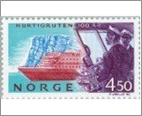 Norway Used NK 1177   King Harald 4.5 Krone Multicolor