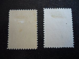 Stamps - Cuba - Scott#362 - Mint Hinged & Used Set of 2 Stamps