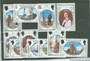 Falkland Islands #360-370  Single (Complete Set)