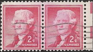 # 1033 USED PAIR THOMAS JEFFERSON