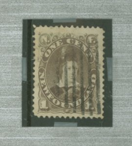 Newfoundland #42v  Single