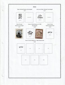 Iran Collection A - 11 Scans - All the stamps are in the scans.