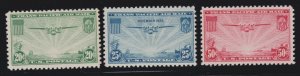 US C20, C21, C22 China Chopper Air Mail Set Mint VF-XF OG NH SCV $21.40