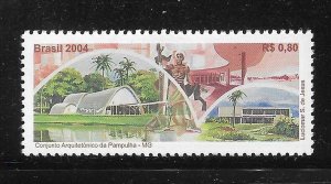 Brazil 2004 Pampulha Architectural Complex Sc 2950 MNH A415