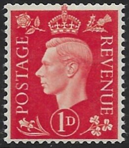 GB 236a  1937   1d  fine mint  nh