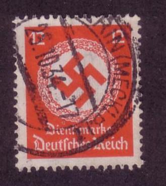 Germany Sc.# O86 Used, '34 Issue Wmk. 237 Better Cancel