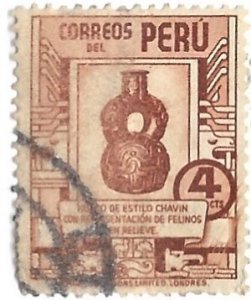 PERU #376, USED , 1938 - PERU125