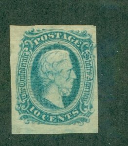 CONFEDERATE STATES 11a MH CV $55.00 BIN $40.00