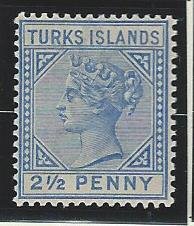 Turks Islands   mnh gum has tone see scan  sc  52