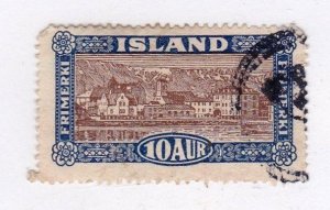 Iceland stamp #145, used