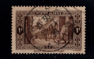 ALGERIA Scott 96 Used 1 Franc stamp