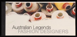 AUSTRALIA 2005 Fashion Designers $100 'Cheque book' of 20 x $5 booklet. MNH **.