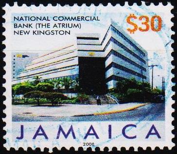 Jamaica. 2008 $30 Fine Used