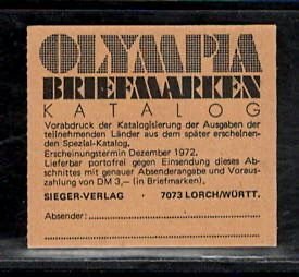 GERMANY SC# B490E COMP BKLT OPENED FVF/MNH