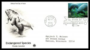 US 3105a-3105o Endangered Species PCS Set of Fifteen Typed  FDCs