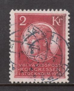 Sweden #210 Very Fine Used