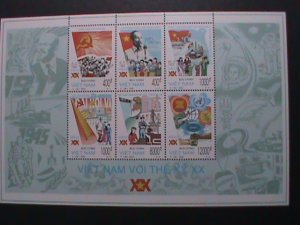 ​VIETNAM 2000-SC#2939 VIETNAM IN THE 20TH CENTURY-MNH  MINI SHEETVERY FINE