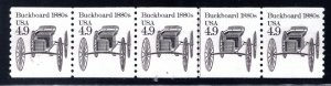 2124 MNH Buckboard PS5- see scan