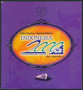 Indonesia 1767b Presentation Pack MNH GEMSTONES