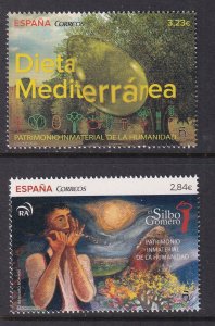 Spain 4062-4063 MNH VF