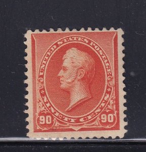 229 VF+ original gum very lightly hinged nice color cv $ ! see pic !