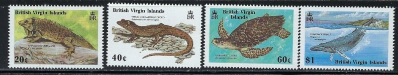 British Virgin Is 625-28 MNH 1988 set (an5014)