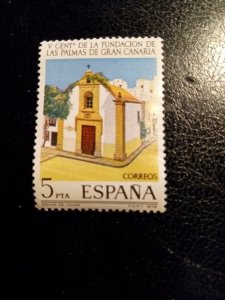 Spain - Sc. # 2106, Las Palmas de Gran Canaria, 5 pta, (1978)