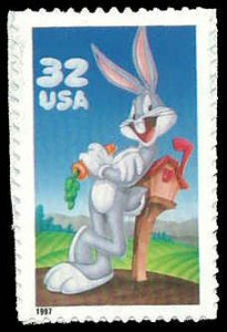 PCBstamps   US 3137a 32c Bugs Bunny, MNH, (5)
